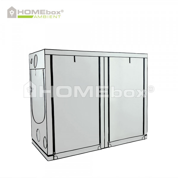 HOMEbox Ambient R240, aufgebaut 240cm x 120cm x 200cm