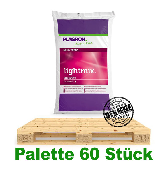 Plagron Light Mix mit Perlite, 50 Liter Palette (60stk.)
