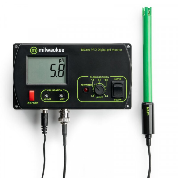 Milwaukee ph Meter permanent MC110, inkl. Elektrode
