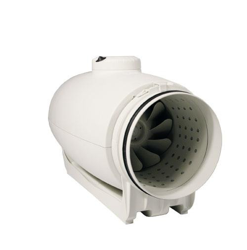 Schallgedämmter Rohrventilator, halbradial, TD-1000/200 Silent