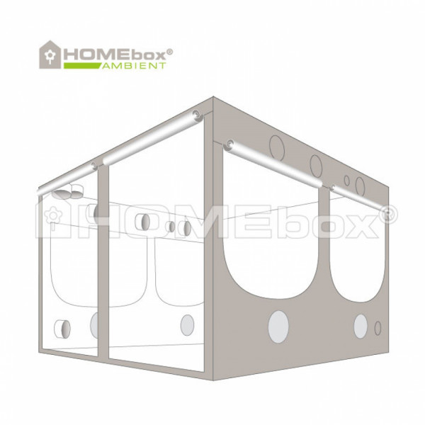 HOMEbox Ambient Q300, aufgebaut 300cm x 300cm x 200cm