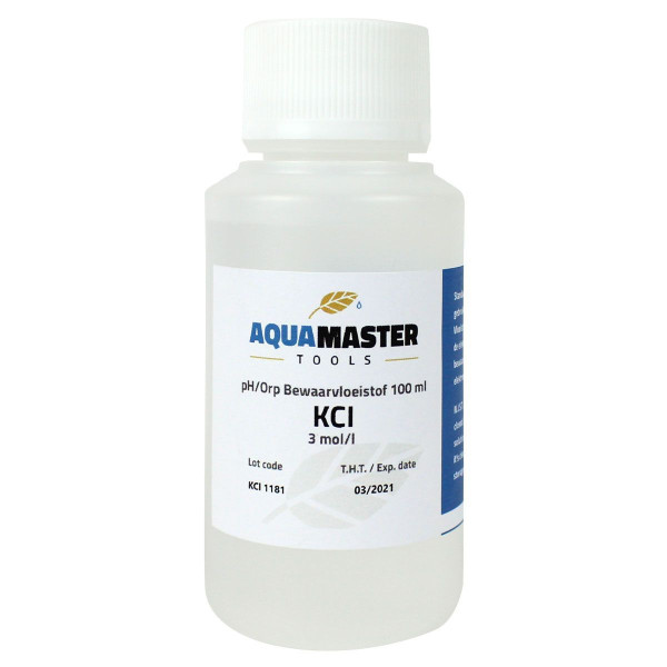 Aquamaster KCl 100 ml – Aufbewahrungslösung für pH-Elektroden