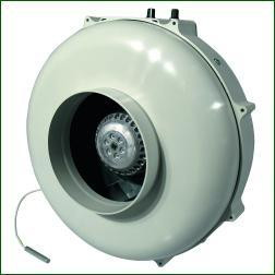 Prima Klima Rohrlüfter 160mm - 800m³/h mit Temperaturregler