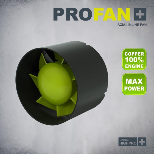 Profan Inline Fan Ø 150 mm 305 m3/h