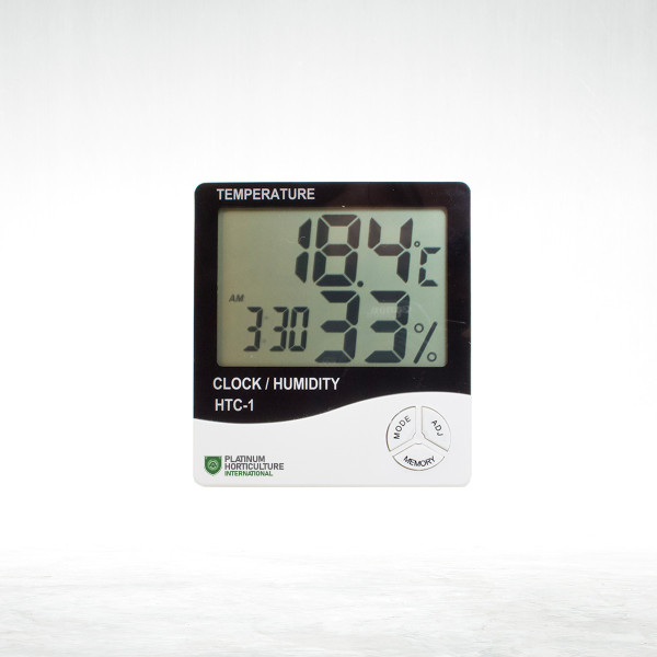 Thermohygrometer mit großem Bildschirm Platinum Basic (ohne Aussensonde)