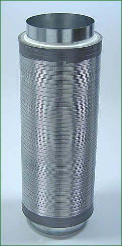 Telefonieschalldämpfer ø 250mm , Länge 75 cm