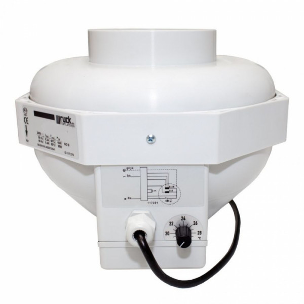 CAN FAN RKW100L inkl. Temp-Kontrolle 100|270m³/h