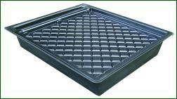 Gro-Tank GN100, hydroponisches NFT-System, für 9-16 Pflanzen, 122 x 109 x 22 cm, 100 L